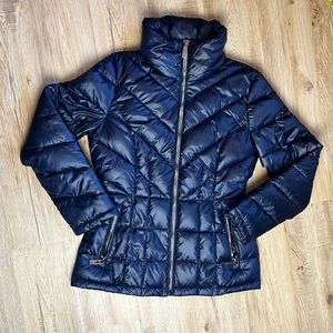 Blue Puffer Jacket
